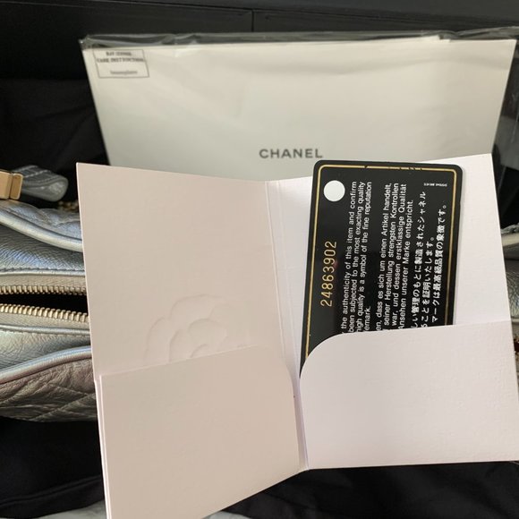 Chanel Medium Gabrielle Hobo Bag in Silver - Picture 8 of 11